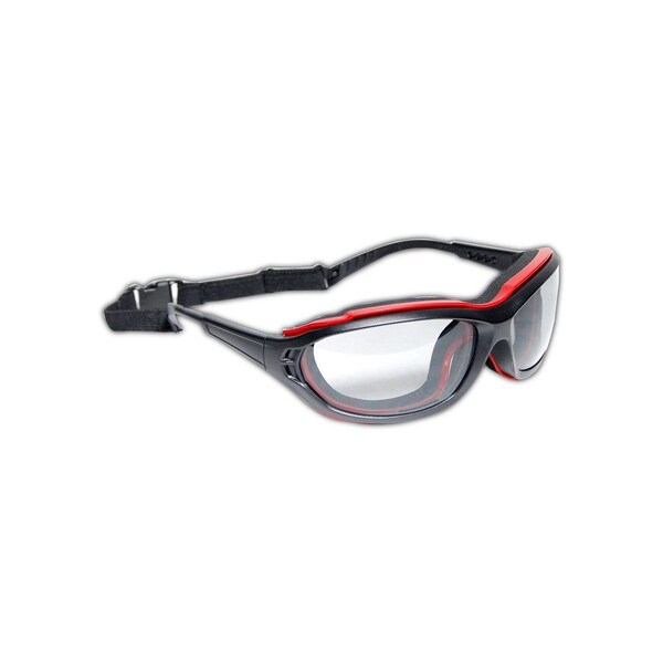 Magid Onyx Y85, Safety Glasses, Anti-Fog, Light Gray Lens, Black Frame, 1 PR Y85BRAFLG - main